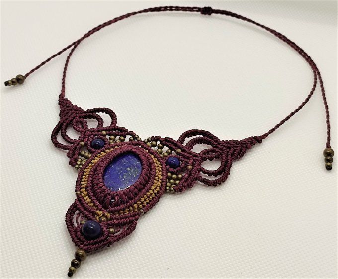 Collier amulette "Tibet"